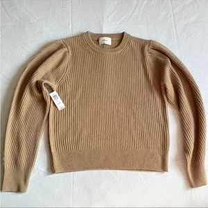 BNWT Aritzia Wilfred Ayla Sweater in Gold Camel (no tags)